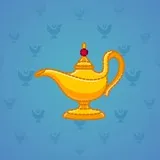 Genie Lamp #1401 Genie Lamp #1401