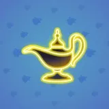Genie Lamp #1408 Genie Lamp #1408