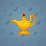 Genie Lamp #1418