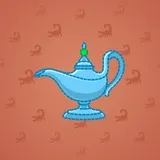 Genie Lamp #1428