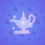 Genie Lamp #1481 Genie Lamp #1481