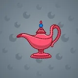 Genie Lamp #1507 Genie Lamp #1507