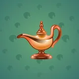 Genie Lamp #1578 Genie Lamp #1578