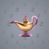 Genie Lamp #1597 Genie Lamp #1597