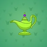 Genie Lamp #1598 Genie Lamp #1598