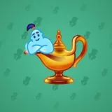 Genie Lamp #1632 Genie Lamp #1632