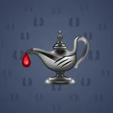 Genie Lamp #1640 Genie Lamp #1640
