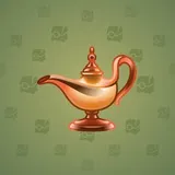 Genie Lamp #1645 Genie Lamp #1645