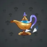 Genie Lamp #1719 Genie Lamp #1719