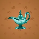 Genie Lamp #1858 Genie Lamp #1858