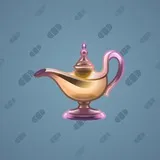 Genie Lamp #1977 Genie Lamp #1977
