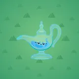 Genie Lamp #411