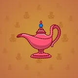 Genie Lamp #625