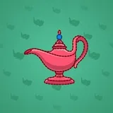 Genie Lamp #807 Genie Lamp #807