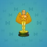Mini Oscar #1343 Mini Oscar #1343
