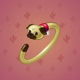 Nail Bracelet #3354 Nail Bracelet #3354