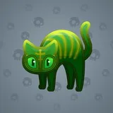 Scared Cat #10017 Scared Cat #10017