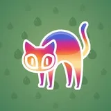 Scared Cat #10028 Scared Cat #10028