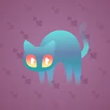 Scared Cat #10030 Scared Cat #10030