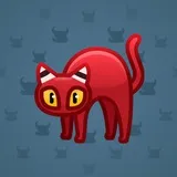 Scared Cat #1007 Scared Cat #1007