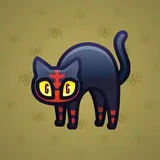 Scared Cat #10071 Scared Cat #10071