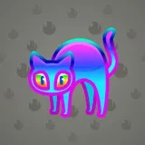 Scared Cat #10078 Scared Cat #10078