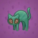 Scared Cat #10094 Scared Cat #10094