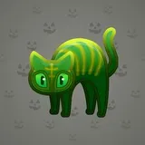 Scared Cat #10132 Scared Cat #10132