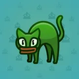 Scared Cat #10166 Scared Cat #10166