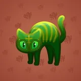 Scared Cat #10196 Scared Cat #10196