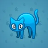 Scared Cat #10211 Scared Cat #10211