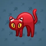 Scared Cat #10223 Scared Cat #10223