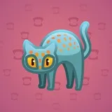 Scared Cat #1024 Scared Cat #1024