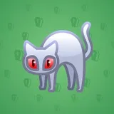 Scared Cat #10252 Scared Cat #10252