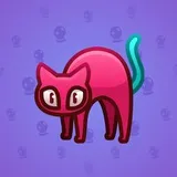 Scared Cat #10258 Scared Cat #10258