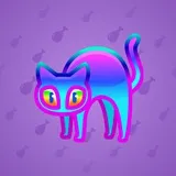 Scared Cat #1027 Scared Cat #1027