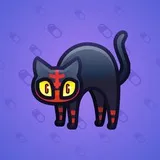 Scared Cat #10288 Scared Cat #10288