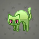 Scared Cat #10291 Scared Cat #10291