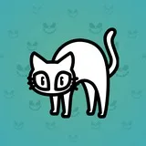 Scared Cat #10308 Scared Cat #10308