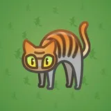 Scared Cat #10316 Scared Cat #10316