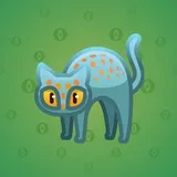 Scared Cat #10322 Scared Cat #10322