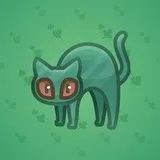 Scared Cat #10386 Scared Cat #10386