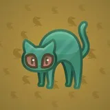 Scared Cat #10390 Scared Cat #10390