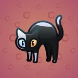 Scared Cat #10396