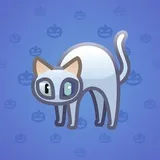Scared Cat #10424 Scared Cat #10424
