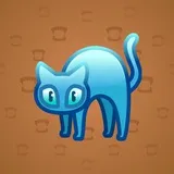 Scared Cat #10449 Scared Cat #10449