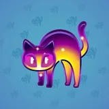 Scared Cat #10465