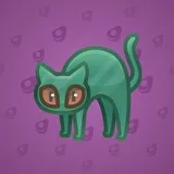 Scared Cat #10475 Scared Cat #10475