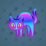 Scared Cat #10506 Scared Cat #10506