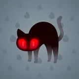 Scared Cat #10530 Scared Cat #10530